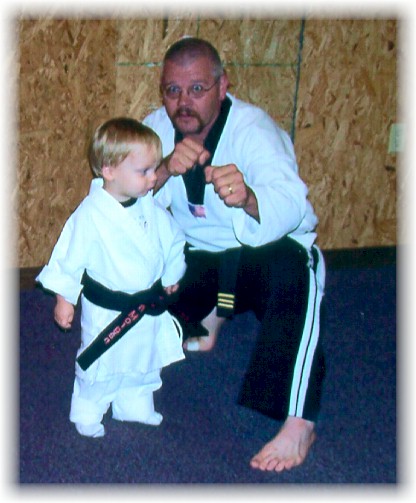 martial arts baby
